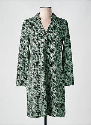 Rochie scurtă mâneci lungi mâneci lungi verde SURKANA femeie