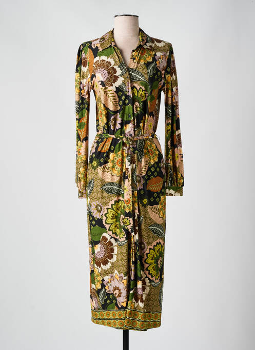 Rochie lungă maro GEISHA femeie