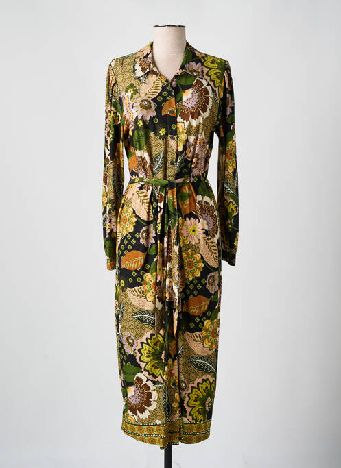 Rochie lungă maro GEISHA femeie