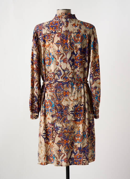 Rochie midi bej LA FEE MARABOUTEE femeie