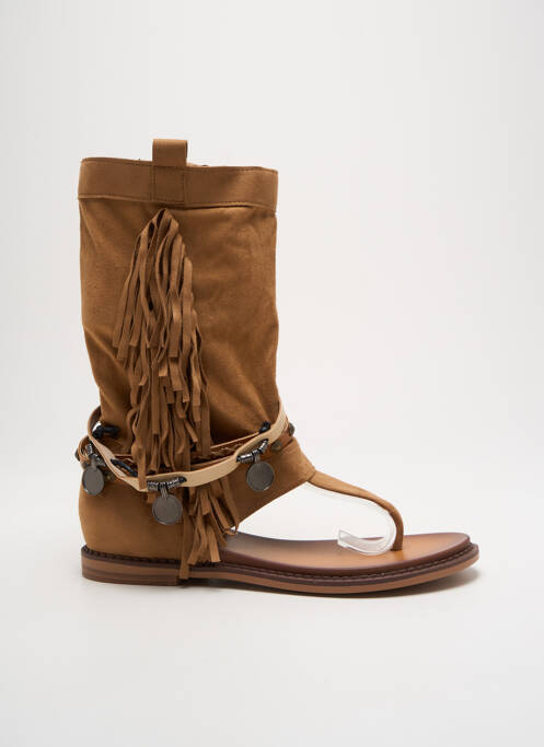 Șlapi maro AMOR AMORE femeie