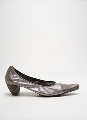 Pantofi cu toc argintiu MYMA femeie