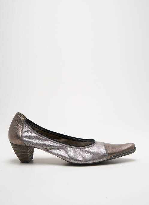 Pantofi cu toc argintiu MYMA femeie