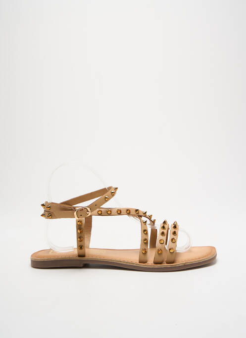 Sandale/Pantofi decupați bej LPB femeie