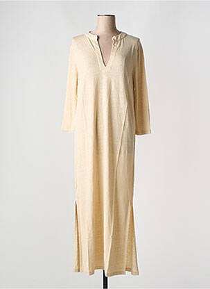 Rochie lungă bej TANIT CODE femeie