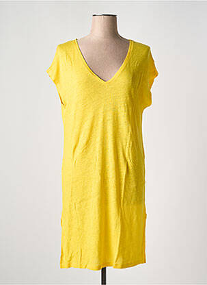 Rochie midi galben TANIT CODE femeie