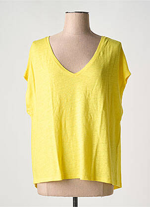 Tricou galben TANIT CODE femeie