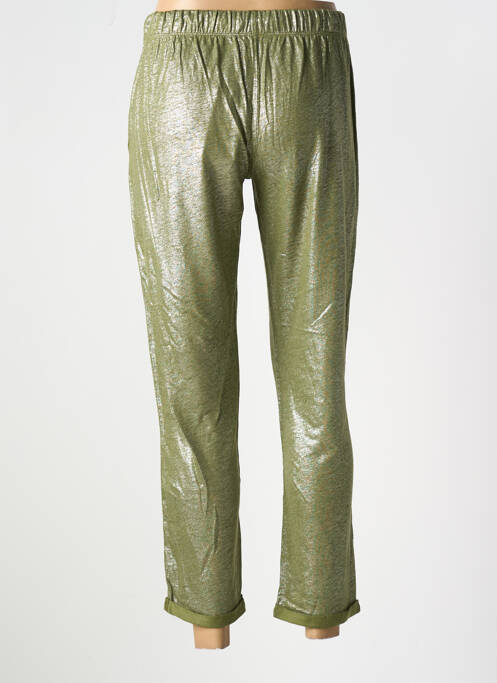 Pantalon drept verde TANIT CODE femeie