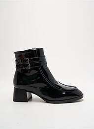 Botine/ghete material neted toc de 4 la 6 cm negru TAMARIS femme