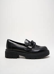Mocasini țesătură satinată toc de 4 la 6 cm negru MARCO TOZZI femme