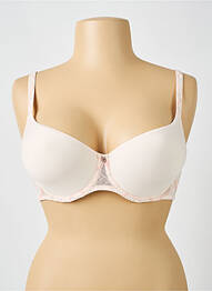 Sutien efect material satinat top sutien modelat roz LOUISA BRACQ femme