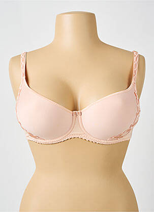 Sutien broderie top sutien modelat roz LOUISA BRACQ femeie
