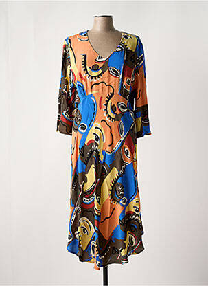 Rochie midi portocaliu MASAI femeie