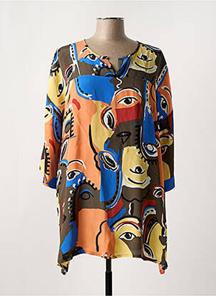 Tunică mâneci lungi portocaliu MASAI femeie