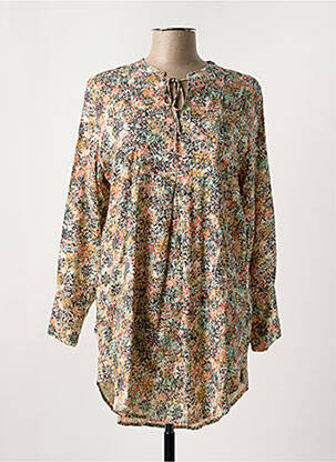 Tunică mâneci lungi bej MASAI femeie