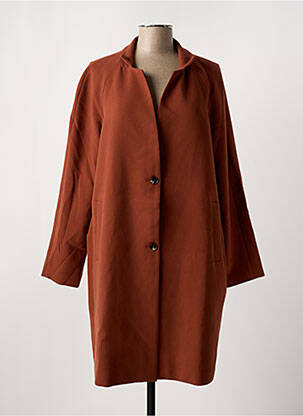 Palton lung maro NOA NOA femeie