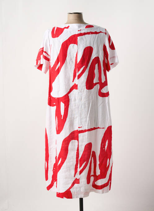 Rochie midi roșu KOKOMARINA femeie