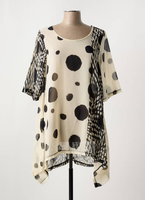 Tunică mâneci lungi bej G!OZE femeie