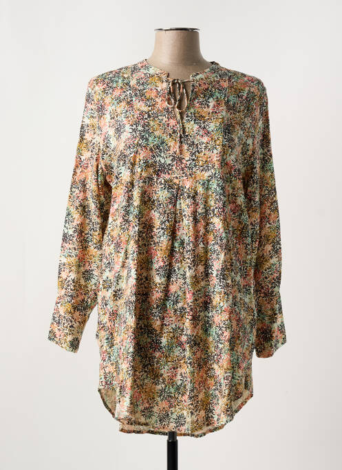 Tunică mâneci lungi bej MASAI femeie