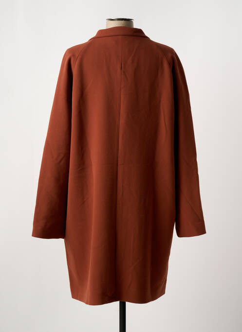 Palton lung maro NOA NOA femeie