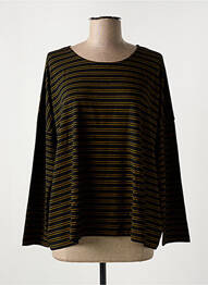 Tricou mâneci lungi mâneci lungi negru MASAI femme
