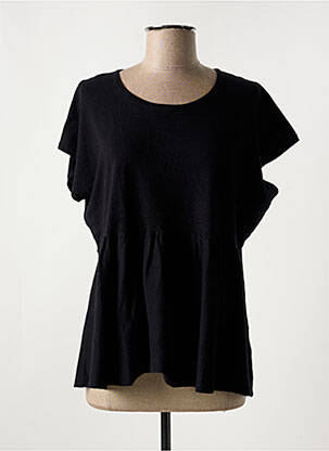 Tricou elasticitate mâneci scurte negru MASAI femeie
