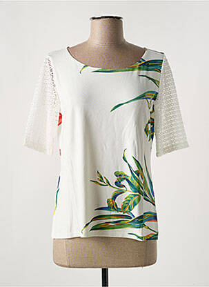 Tricou alb TELMAIL femeie