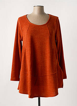 Tunică mâneci lungi portocaliu G!OZE femeie