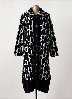 Palton lung negru G!OZE femeie