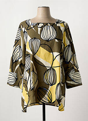 Tunică mâneci lungi verde MASAI femeie