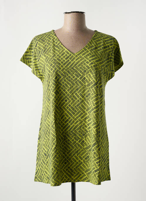 Tunică mâneci scurte verde MASAI femeie