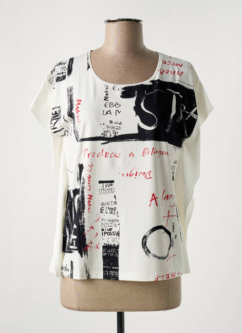 Tricou alb TELMAIL femeie