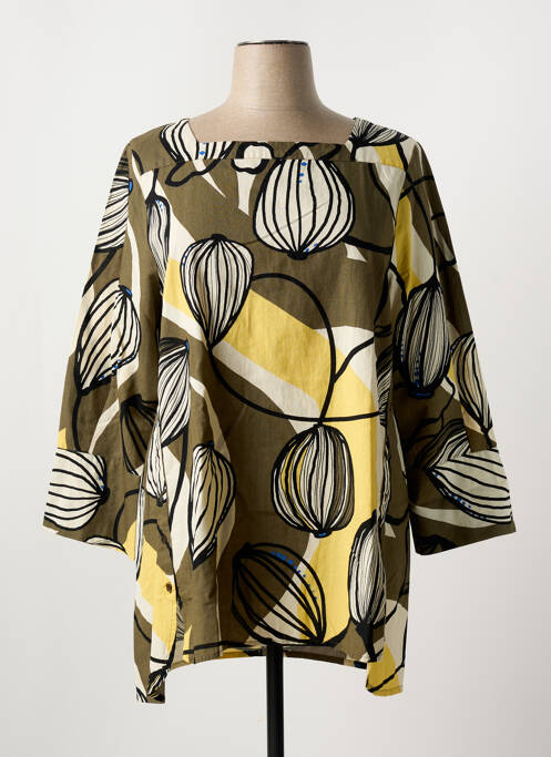 Tunică mâneci lungi verde MASAI femeie