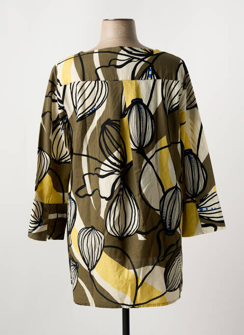 Tunică mâneci lungi verde MASAI femeie