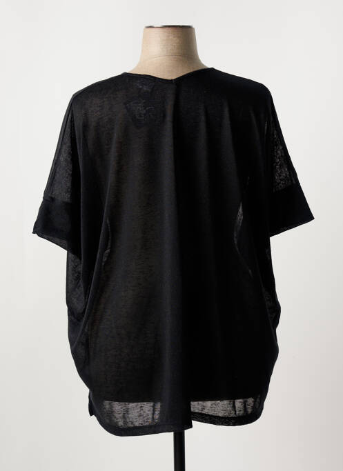 Tunică mâneci scurte negru G!OZE femeie