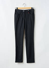 Pantalon slim talie elastică gri TONI femme