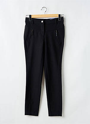 Pantalon slim buzunare negru TONI femeie
