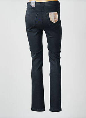 Pantalon slim talie elastică negru TONI femeie