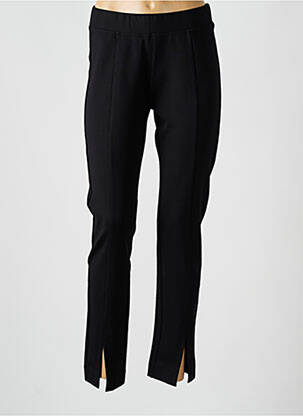 Pantalon slim talie elastică negru MASAI femeie