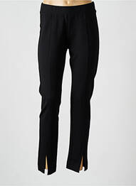 Pantalon slim talie elastică negru MASAI femeie