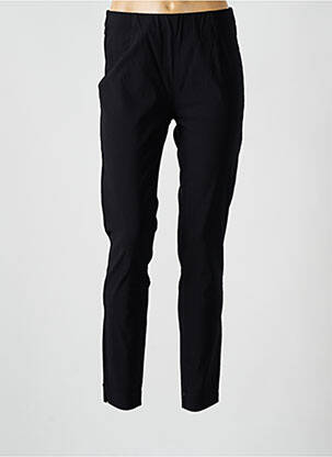 Pantalon slim talie elastică negru MASAI femeie