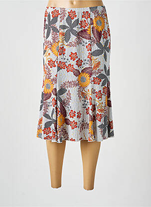 Fustă midi galben TELMAIL femeie