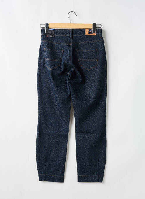 Blugi cu croială dreaptă albastru TONI femeie