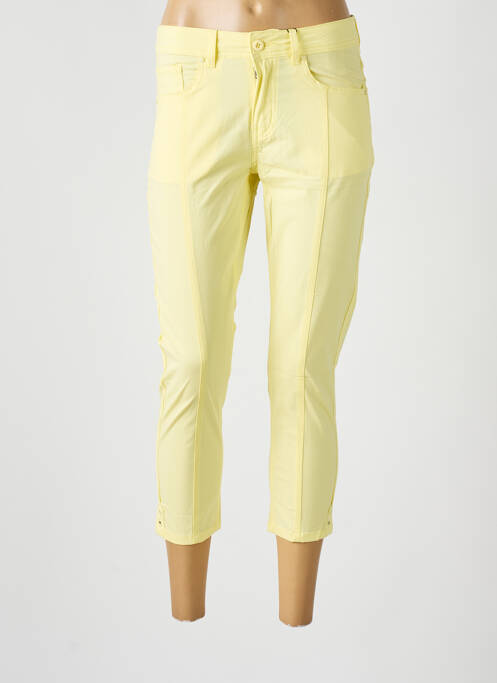 Pantalon trei sferturi galben TELMAIL femeie