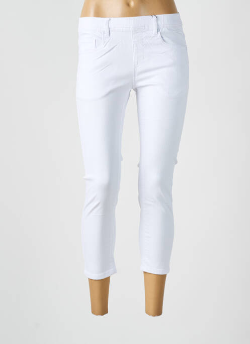 Pantalon trei sferturi alb TELMAIL femeie