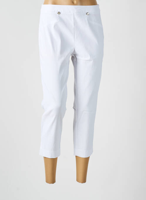 Pantalon trei sferturi alb TELMAIL femeie