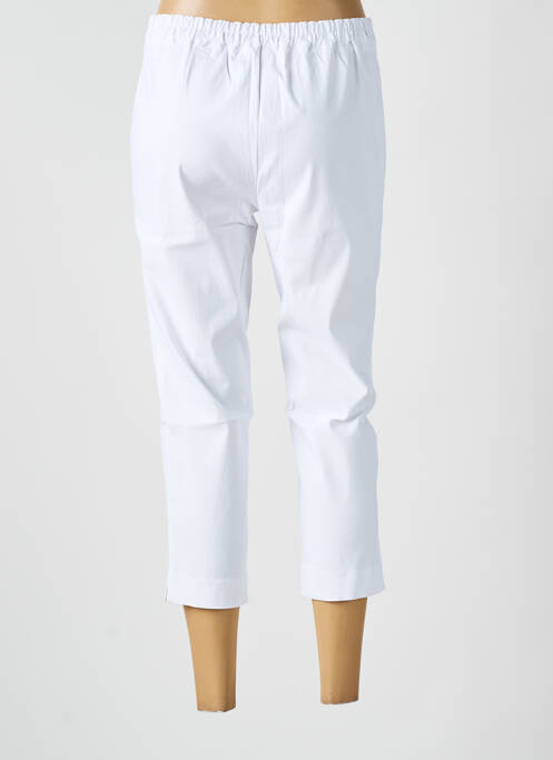 Pantalon trei sferturi alb TELMAIL femeie