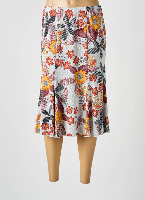 Fustă midi galben TELMAIL femeie