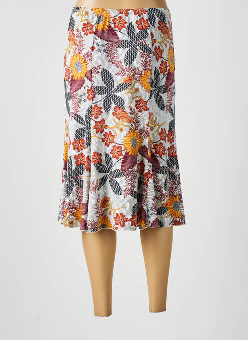 Fustă midi galben TELMAIL femeie