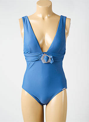 Costum de baie dintr-o singură piesă elasticitate top sutien modelat albastru YSABEL MORA femeie